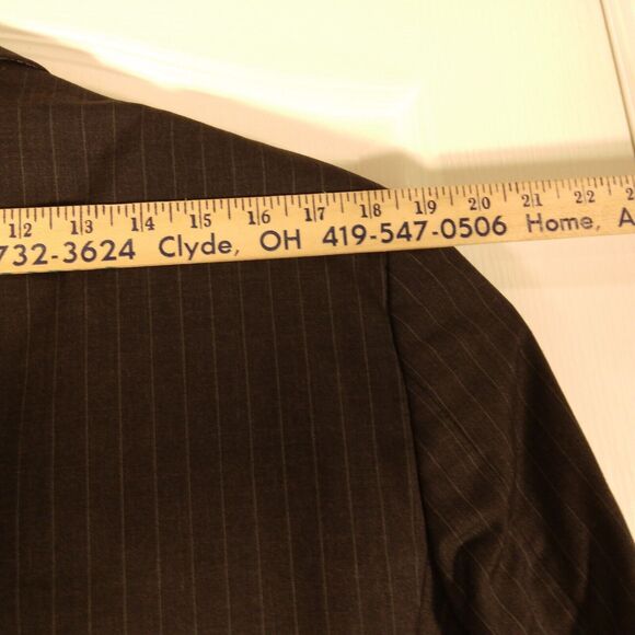 Brooks Brothers suit mens 1818 regent fit 45L wool 38x30 black 2 peice pants USA - Picture 9 of 16